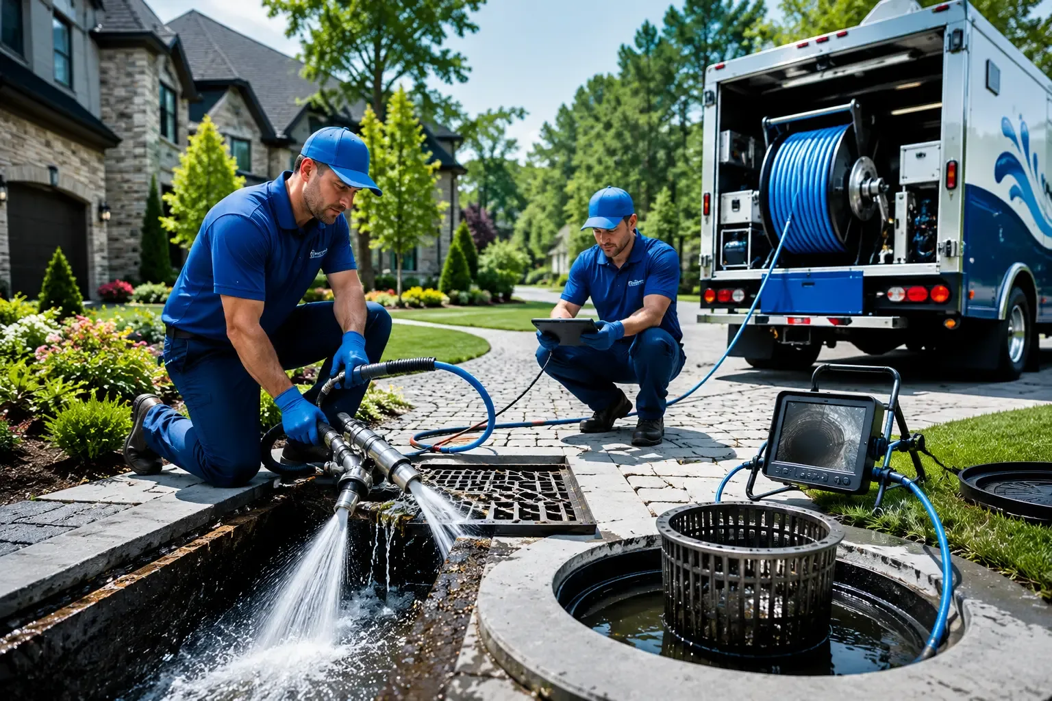 Local outdoor drain cleaning professionals in Saucier, MS
